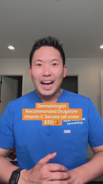 dermatologist giving review on products
